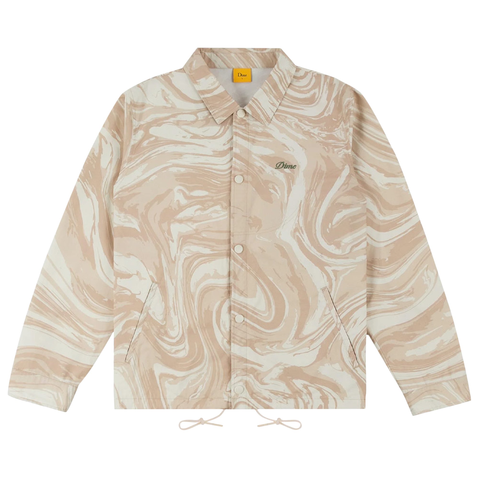 Buy Dime Marble Coach Jacket 'Cream' - DIMESU232CRE | GOAT CA