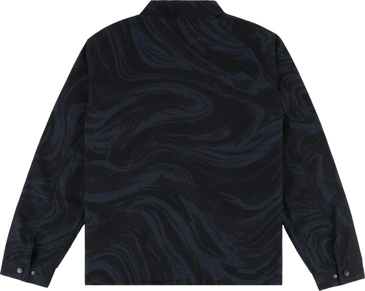 Dime Marble Coach Jacket Navy