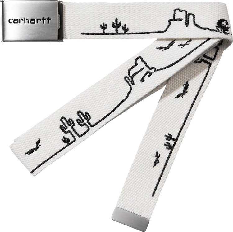 Carhartt WIP Monument Clip Belt 'Wax/Black'