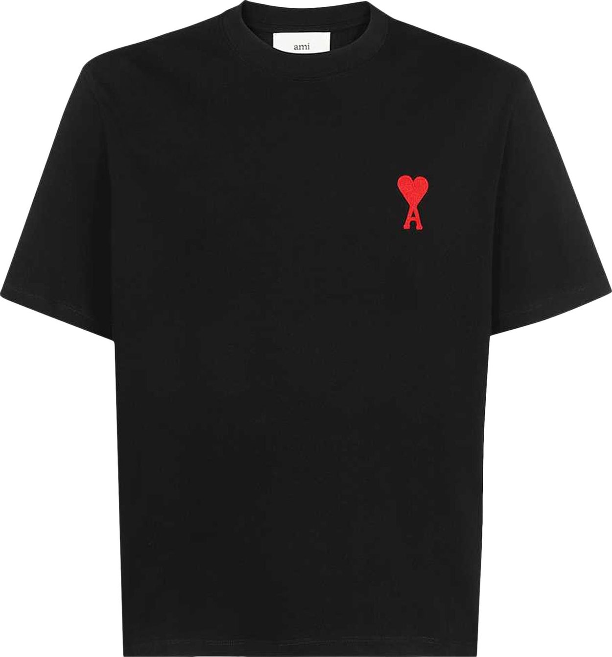 Buy Ami Tonal De Coeur T-Shirt 'Black/Red' - UTS004 726 009 | GOAT