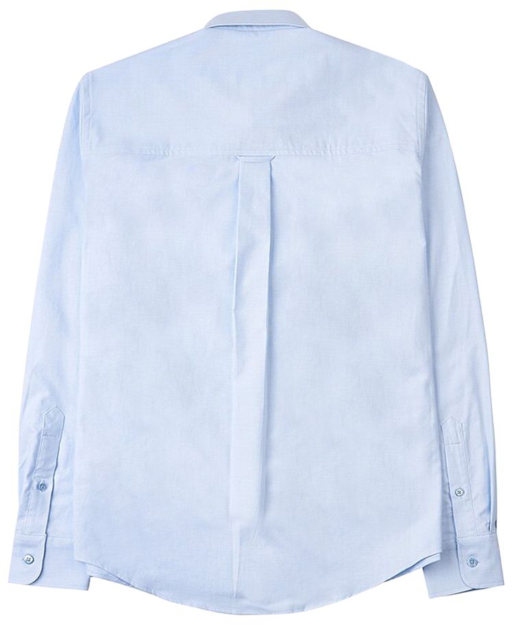 Ami ADC Red Heart Oxford Shirt Sky Blue