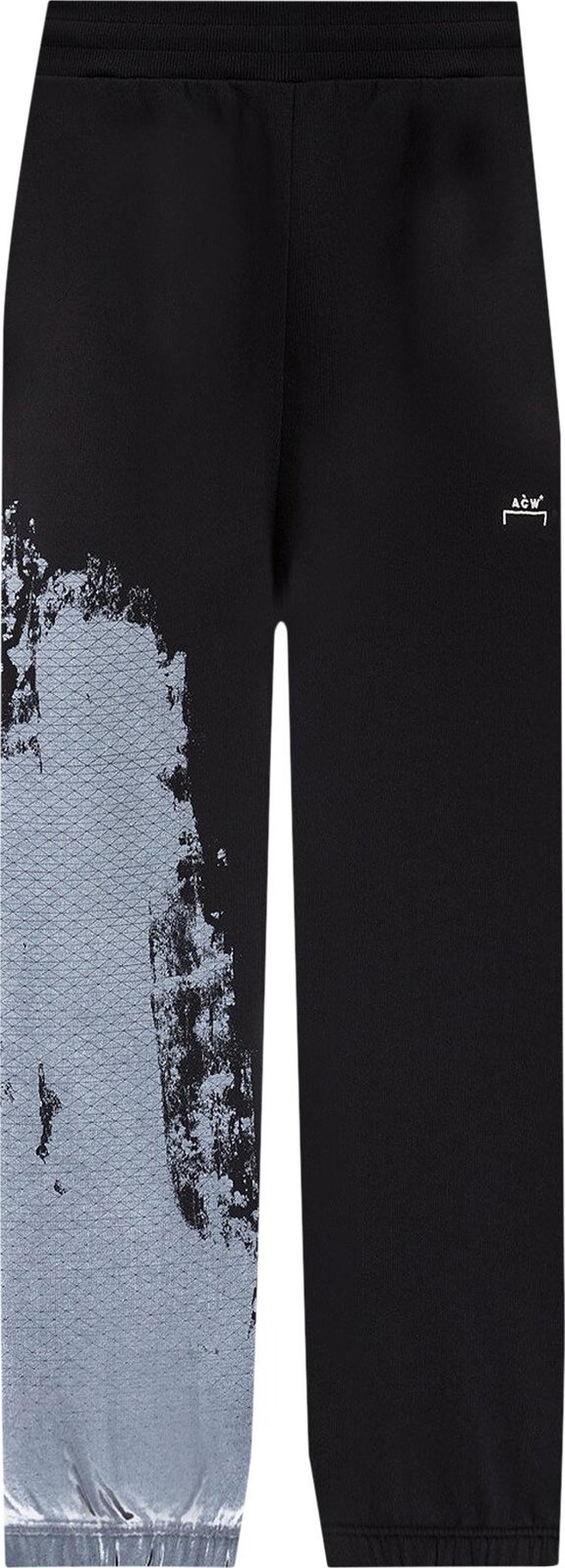 A Cold Wall Brushstroke Jersey Pant Black