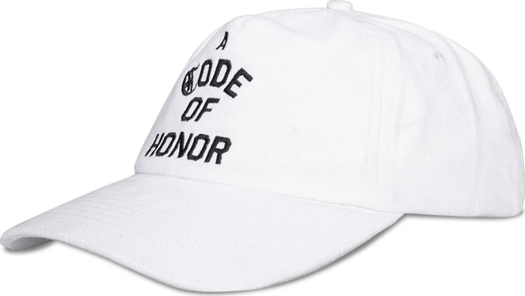 Honor The Gift Los Angeles Leather Cap White