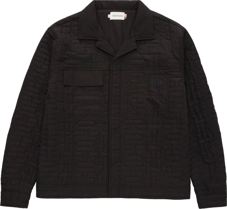 Honor The Gift Quilted Jacket 'Black'