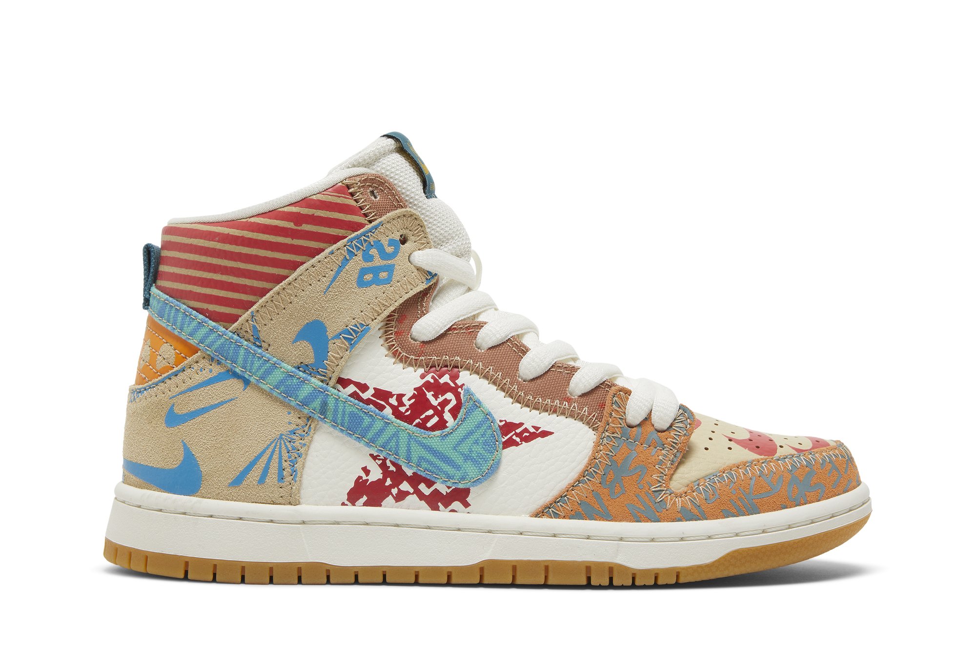 Thomas Campbell x SB Dunk High 'What The'