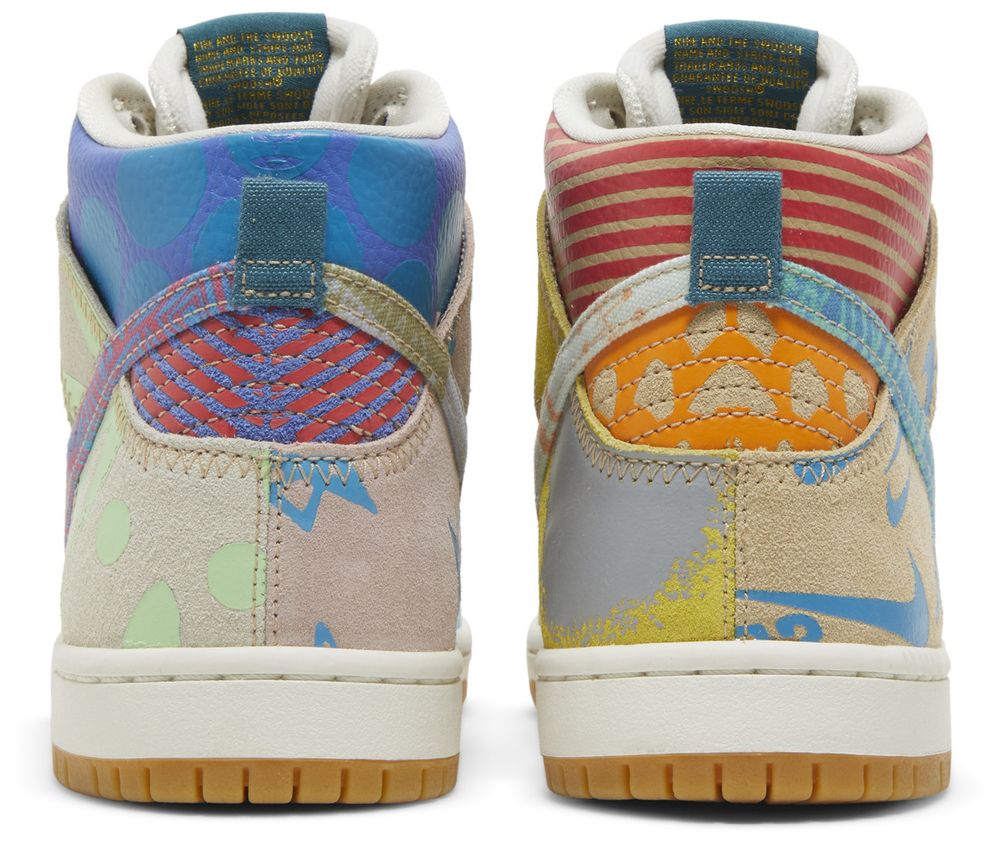 Thomas Campbell X Nike SB Dunk High 'what The'