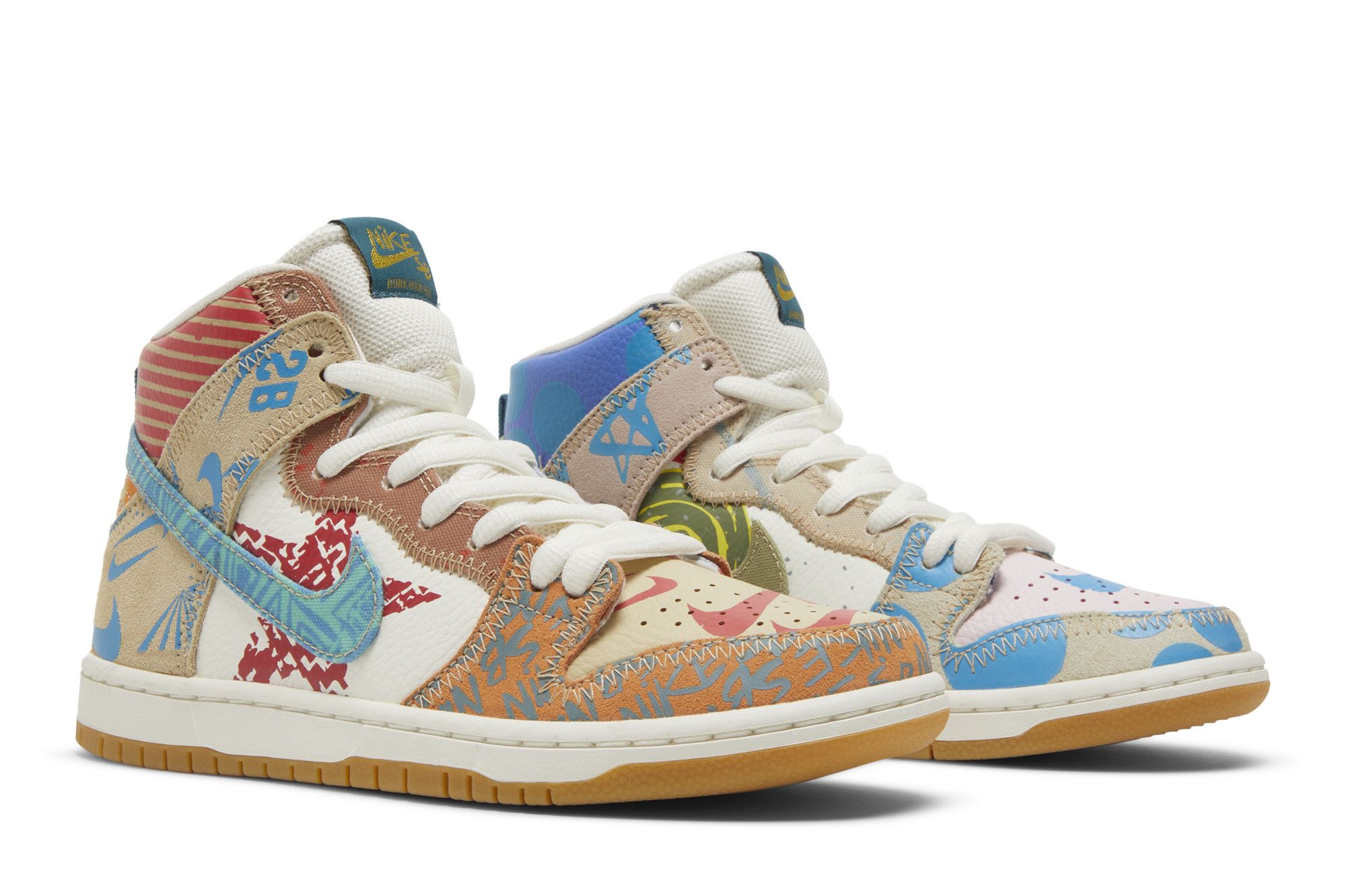 Size 10.5 Thomas Campbell x SB Dunk High What The