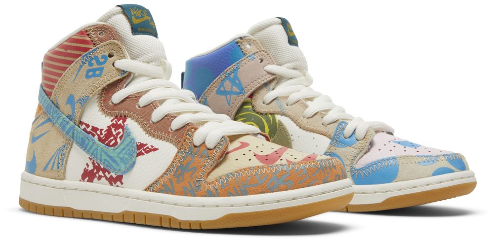 Thomas Campbell X Nike SB Dunk High 'what The'