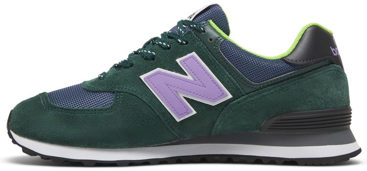 New Balance 574 Green Purple