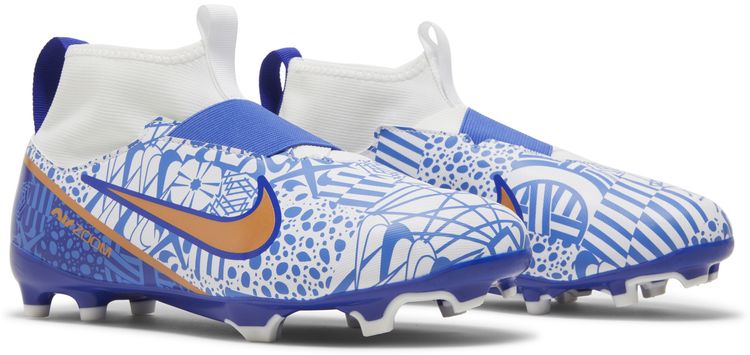 Nike Zoom Mercurial Superfly 9 Academy CR7 MG GS Azulejo
