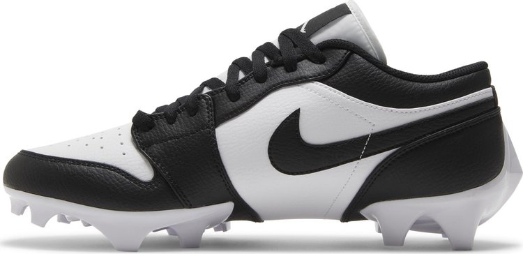 Jordan 1 Low TD Cleat Black White 2023