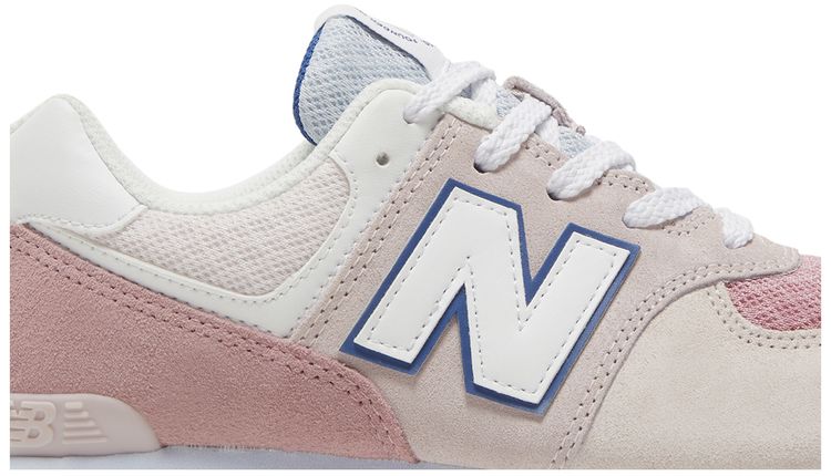 New Balance 574 Big Kid Wide Hazy Rose