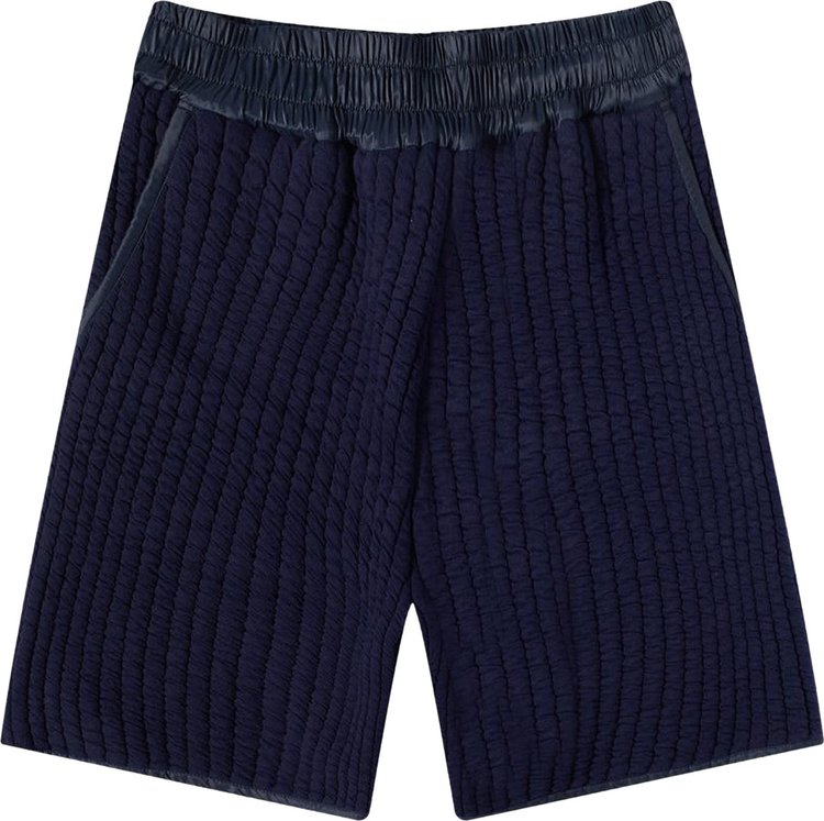 Jil Sander Quilted Shorts 'Navy'