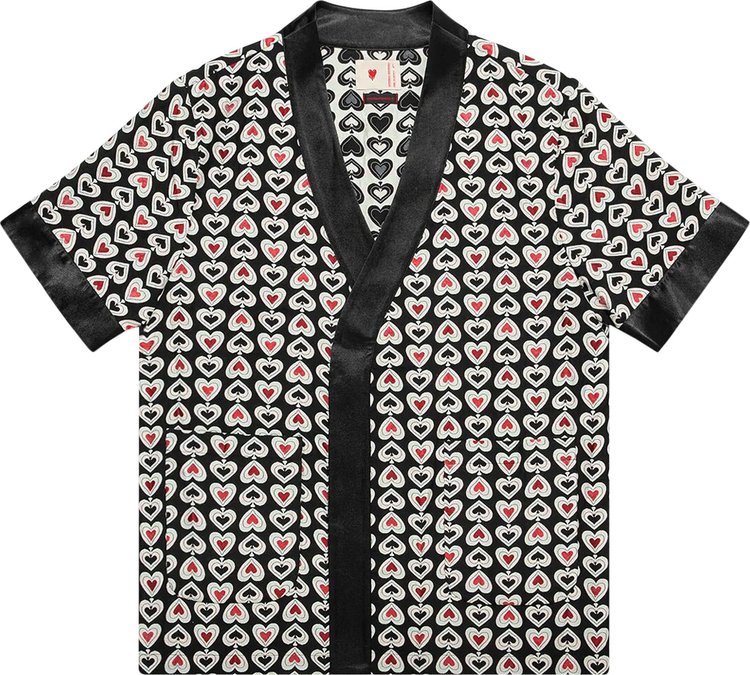 CLOT x Emotionally Unavailable Short-Sleeve Kimono 'Black'