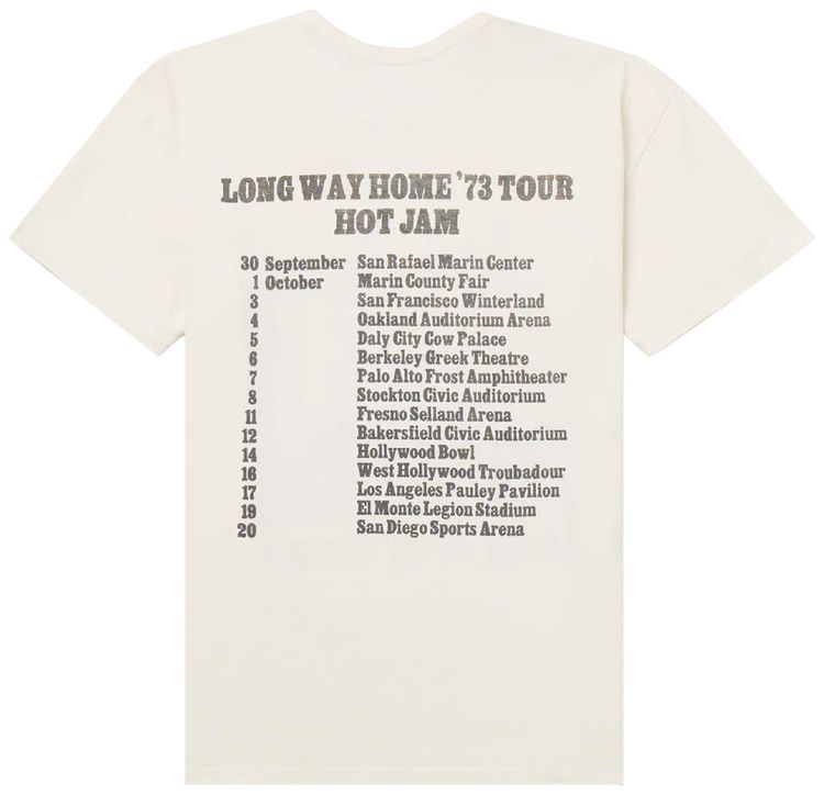 One Of These Days Hot Jam T Shirt Bone