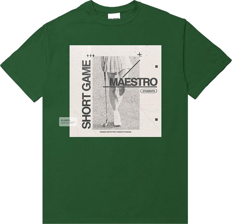 Students Short Game Maestro T-Shirt 'Green'