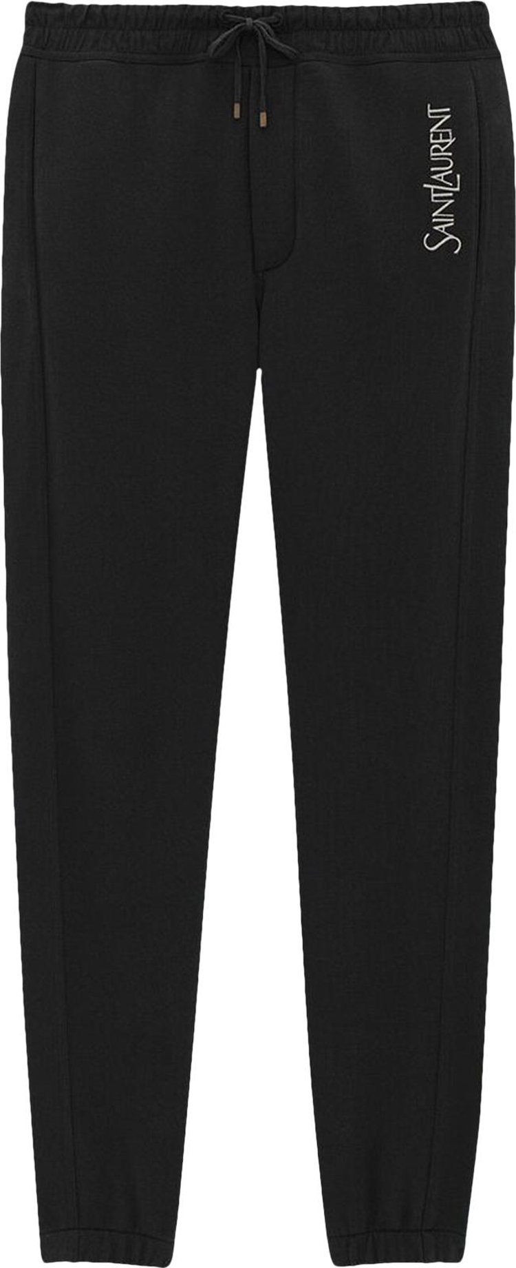 Saint Laurent Fleece Sweatpants 'Black'