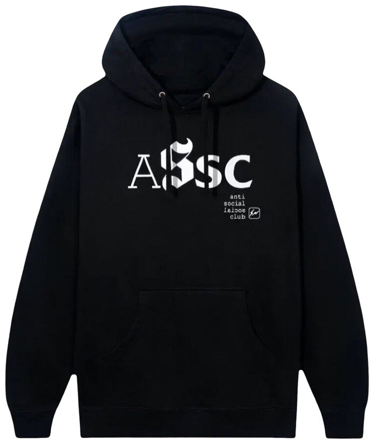 Anti Social Social Club Type A Hoodie Black
