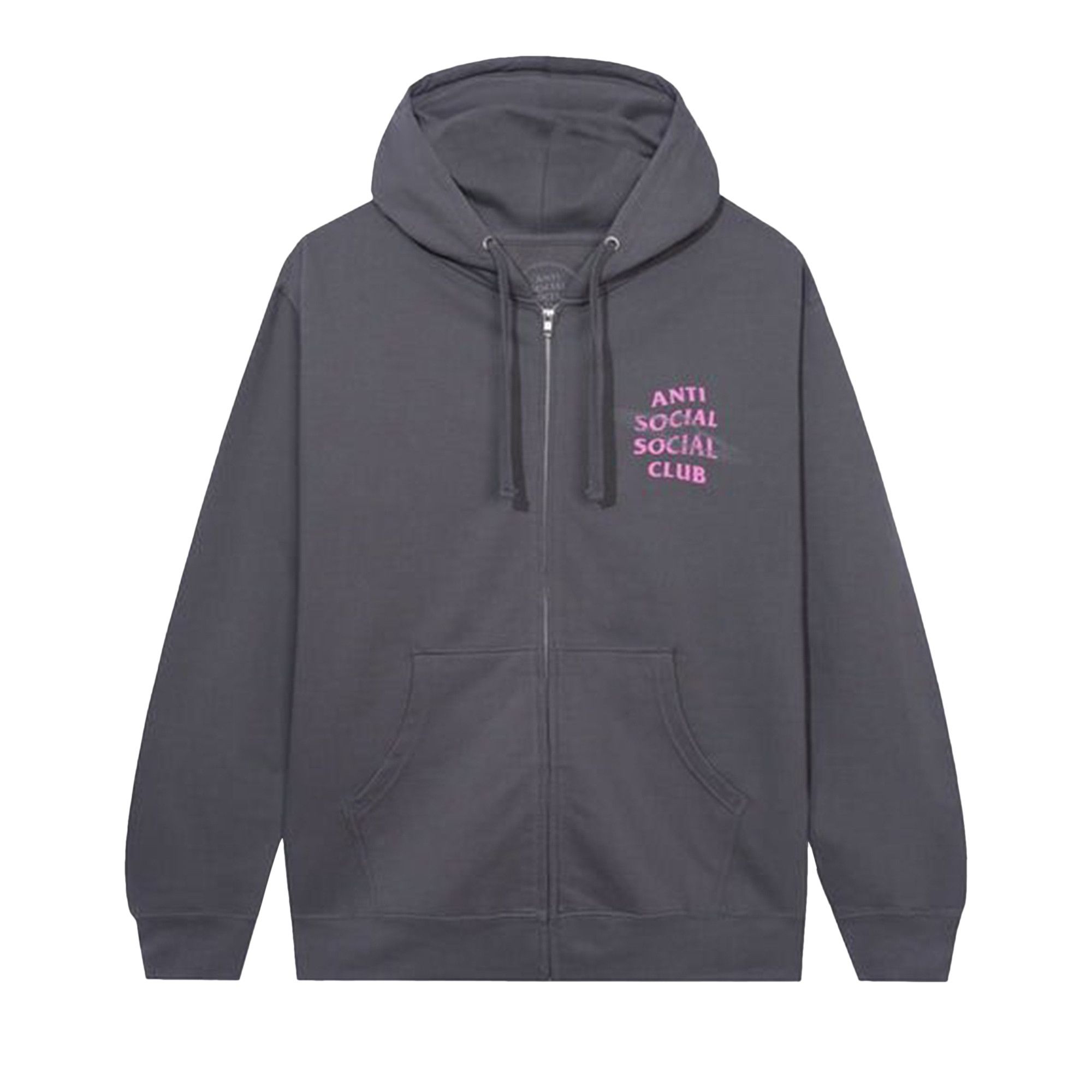 Buy Anti Social Social Club The Shape Of Things Heather Zip Hoodie