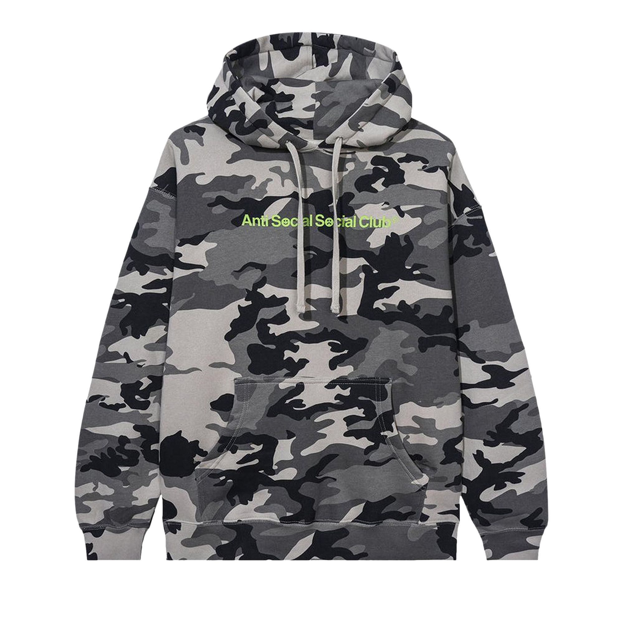 Hoodie anti social social club camo shop