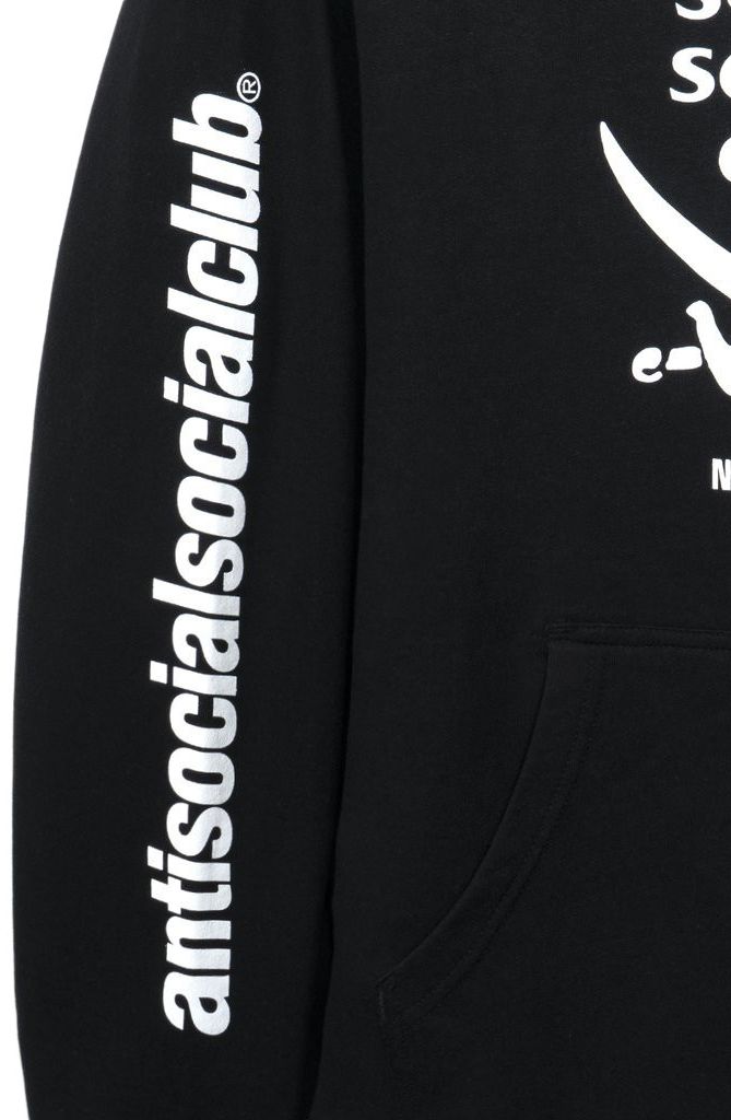 Anti Social Social Club x Neighborhood 6IX Hoodie Black