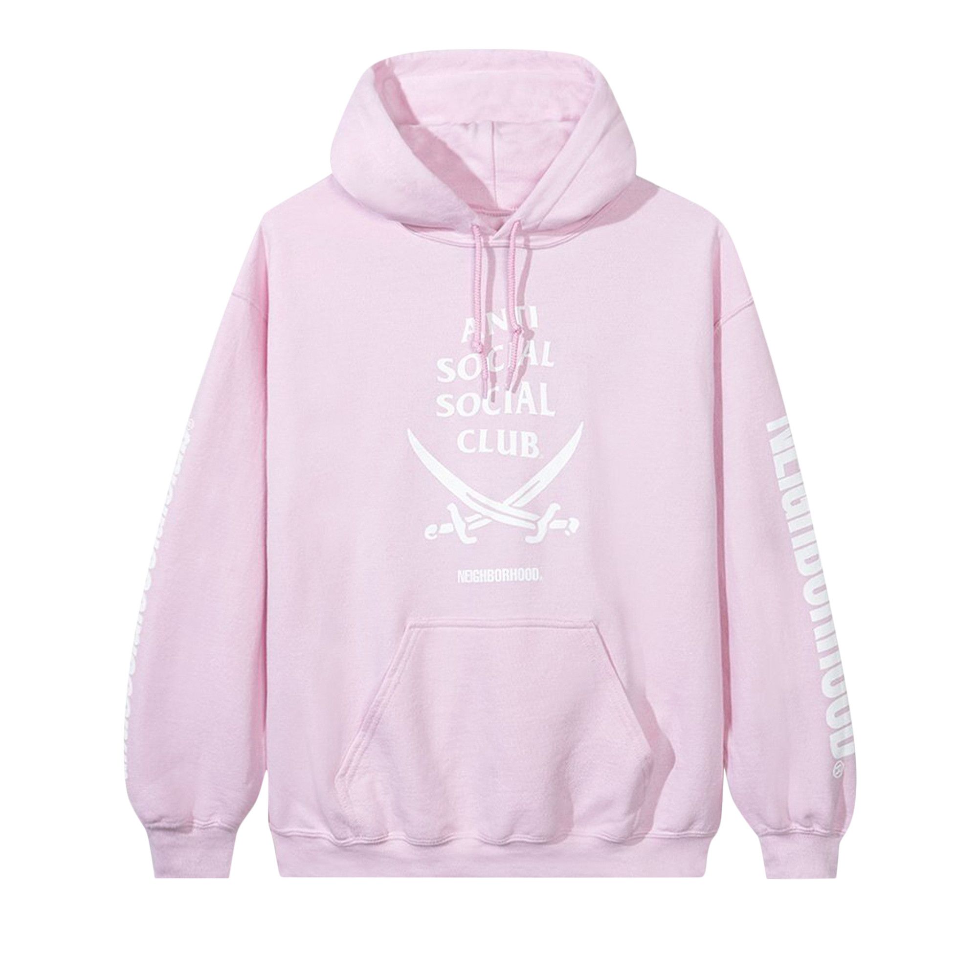 Buy Anti Social Social Club x Neighborhood 6IX Hoodie Pink