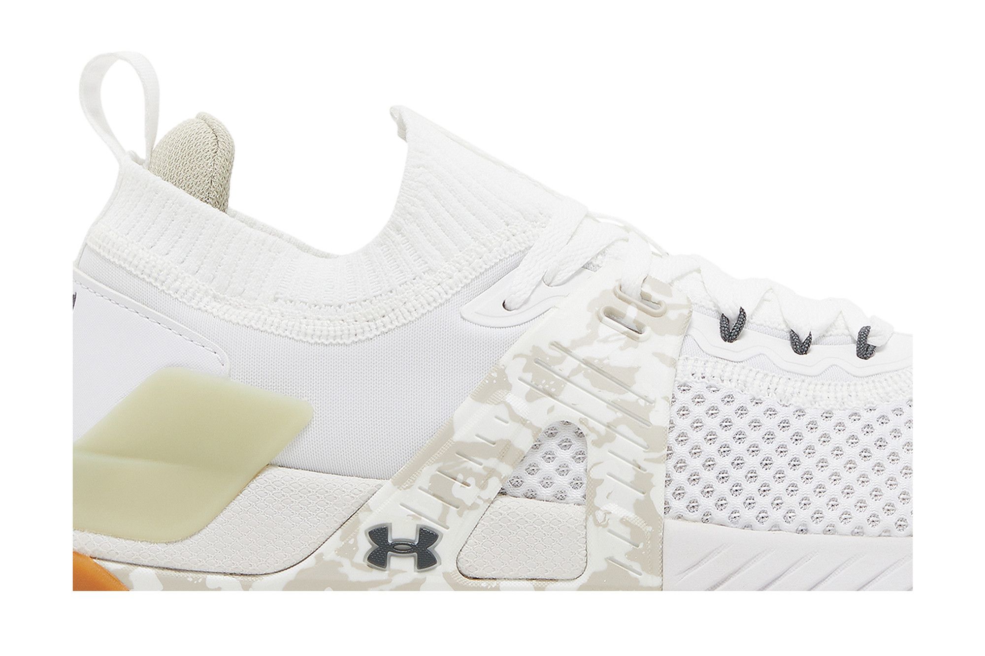 Size 7.0 Project Rock 4 'Camo - White Pitch Grey'
