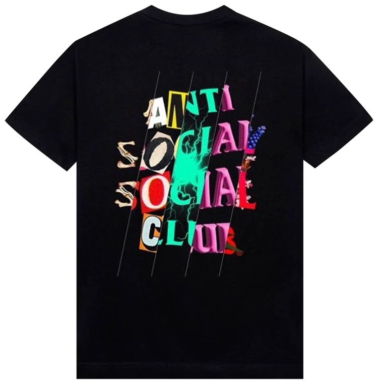 Anti Social Social Club Radness Tee Black