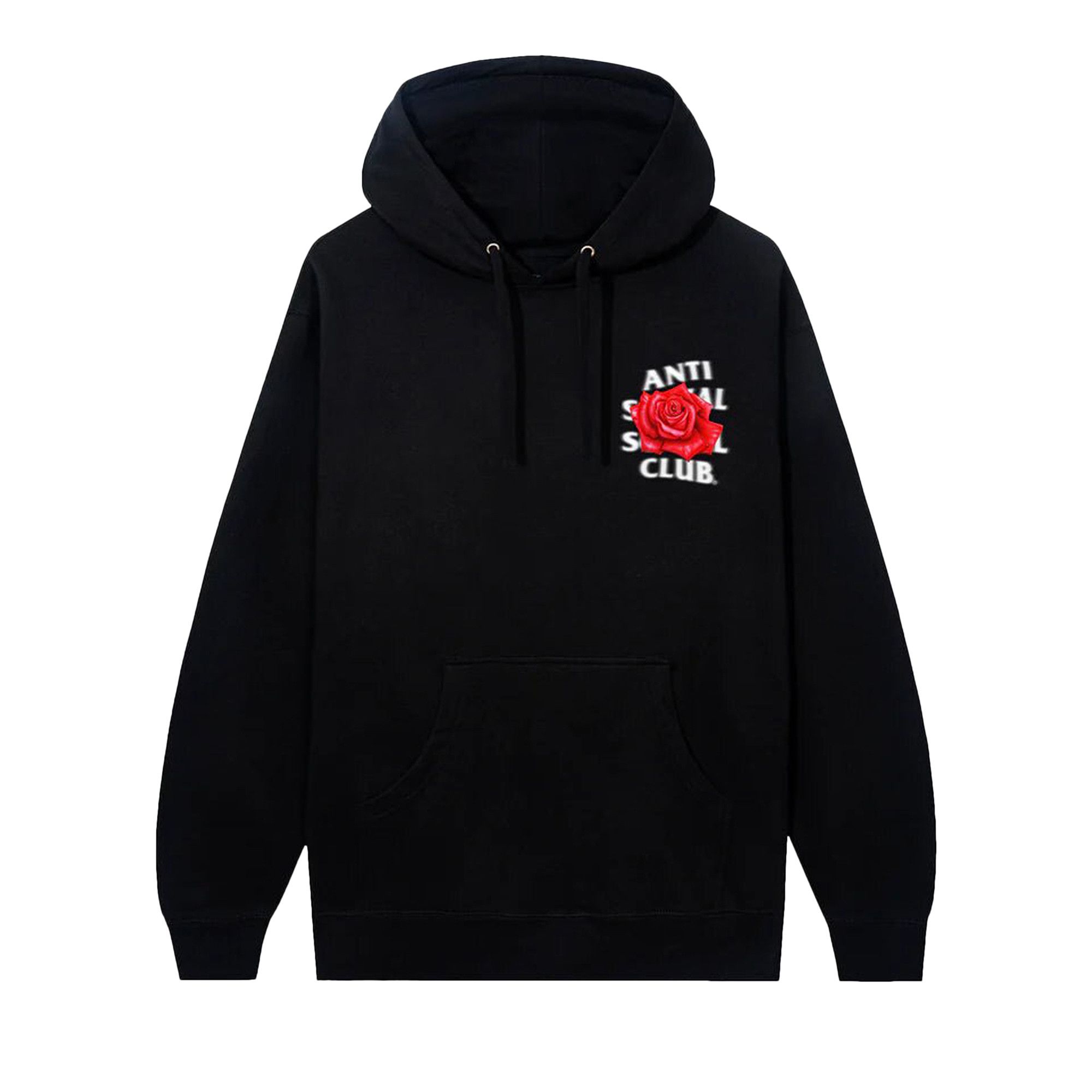 Buy Anti Social Social Club Roses Are Red Hoodie Black 0657 1SS230106RARH BLAC GOAT UK
