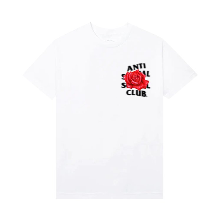 Anti Social Social Club Roses Are Red Tee 'White'