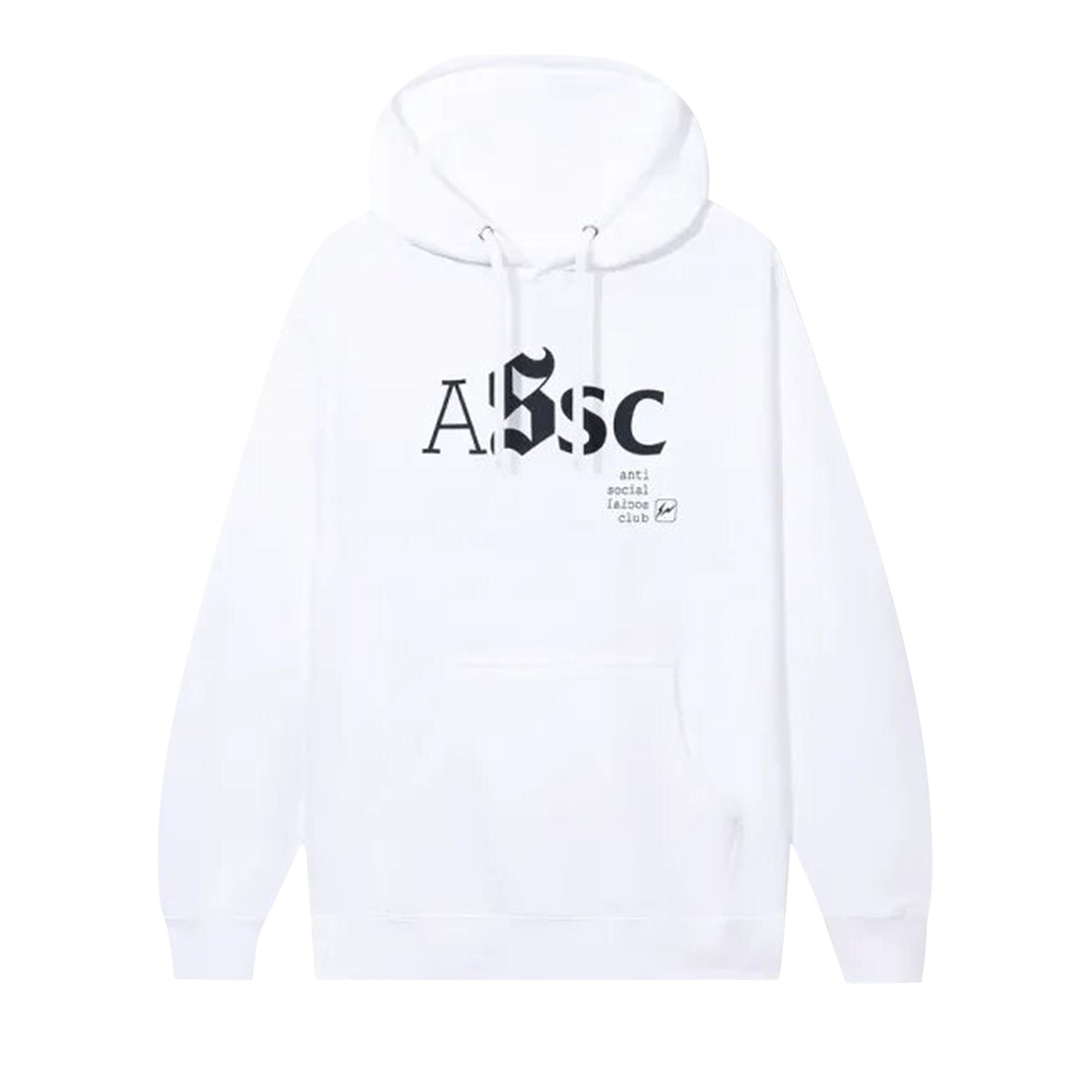 Assc online white hoodie