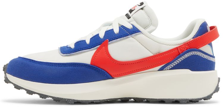 Nike Waffle Debut Swoosh Old Royal Habanero Red
