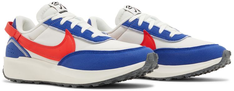 Nike Waffle Debut Swoosh Old Royal Habanero Red