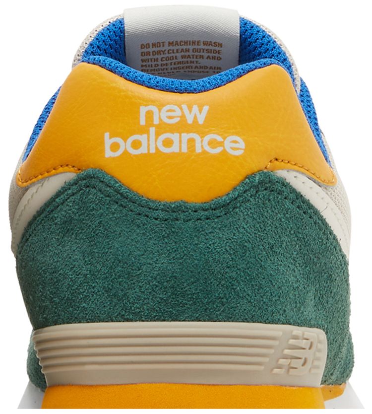 New Balance 574 Big Kid Nightwatch Green Cobalt