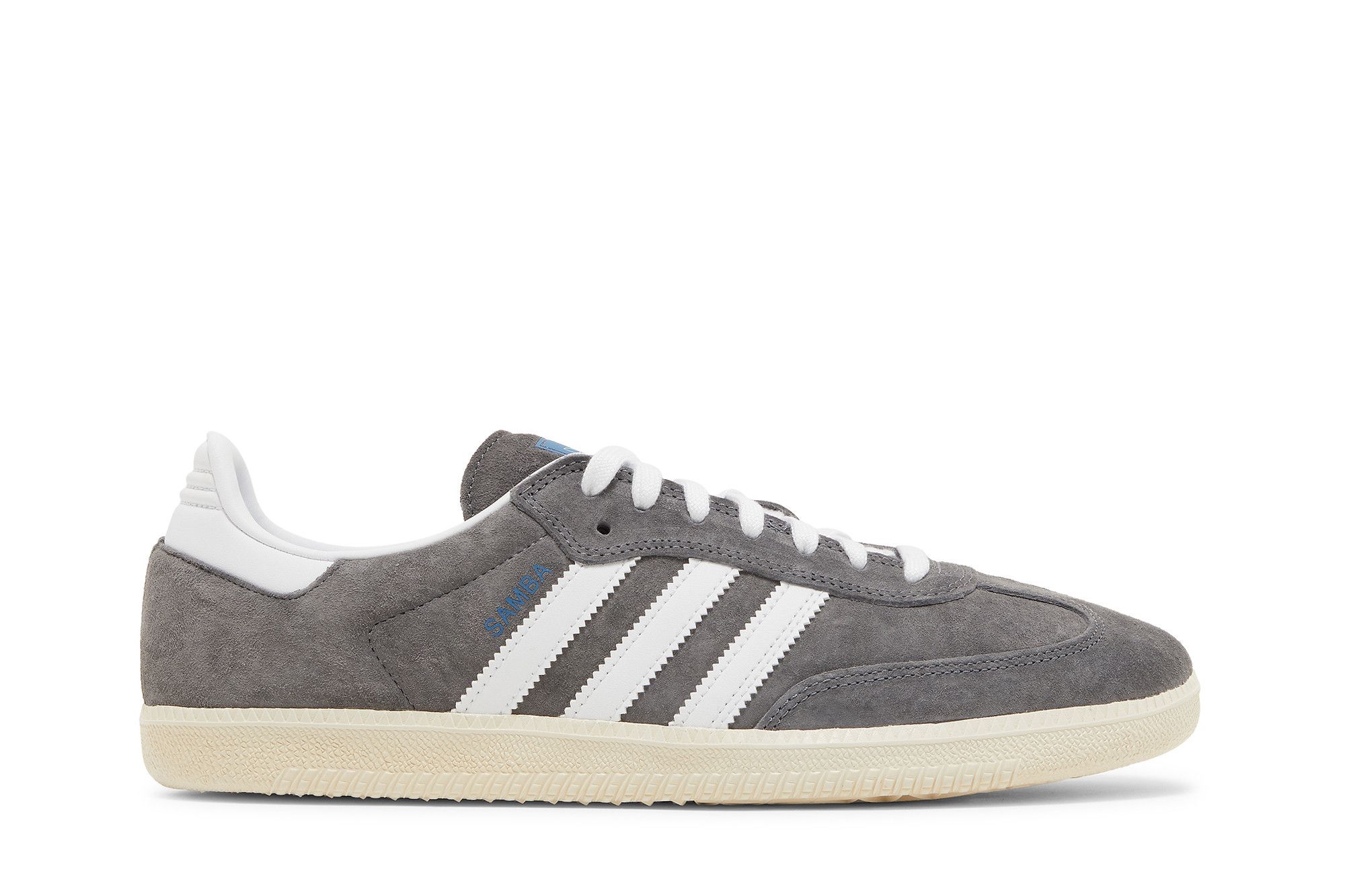 Adidas samba discount grey and blue