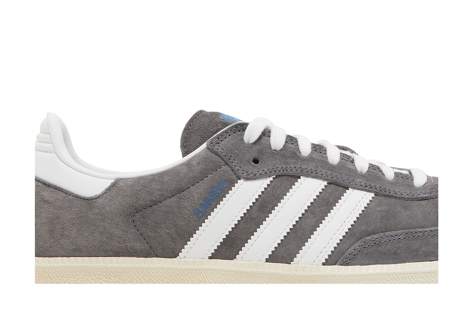Adidas samba grey suede store