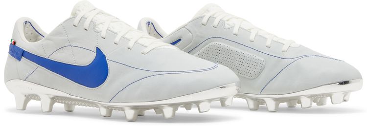 Nike Tiempo Legend 9 Elite Made in Italy AG Montebelluna   White Game Royal