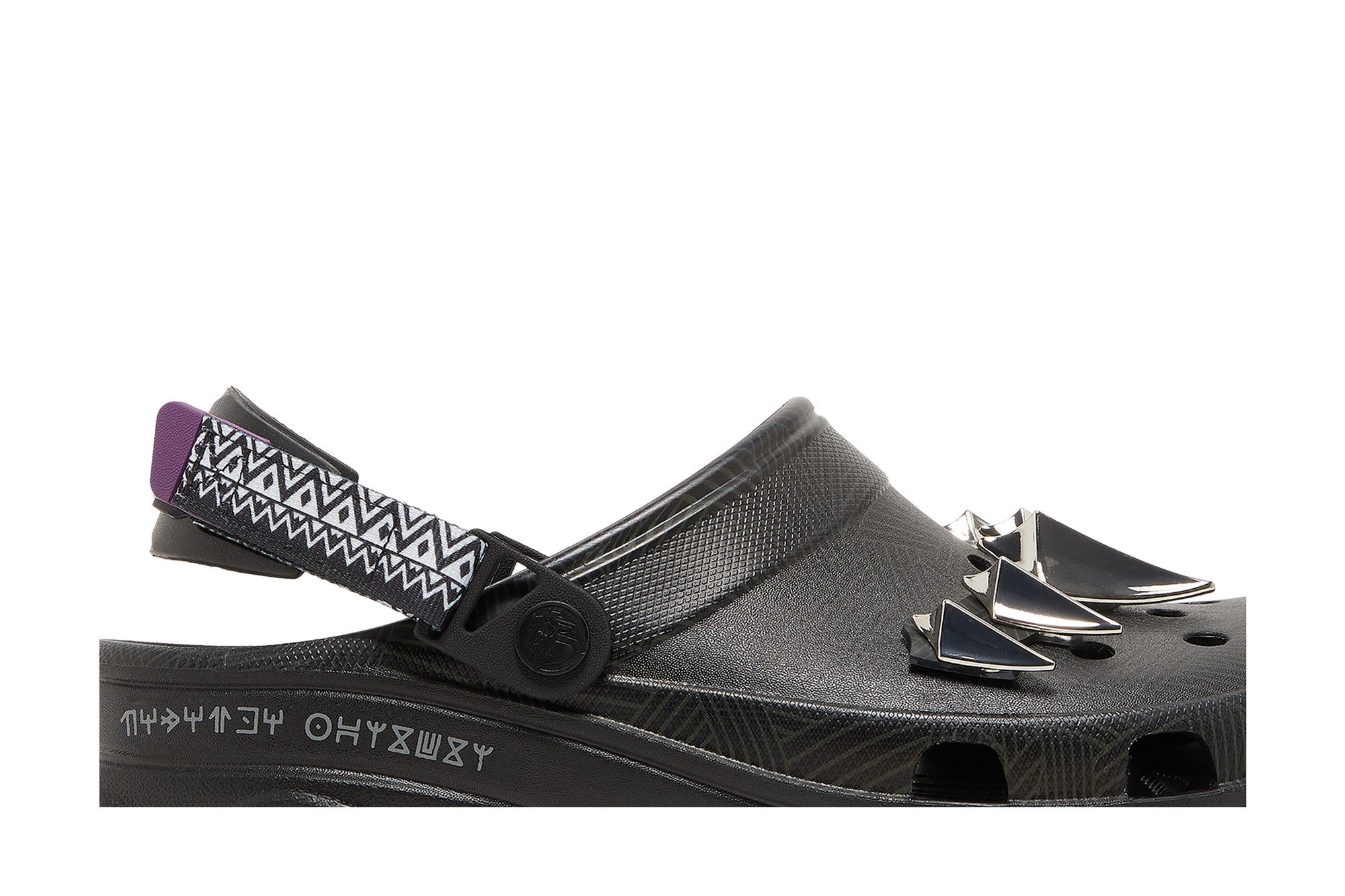 Black panther crocs 2025