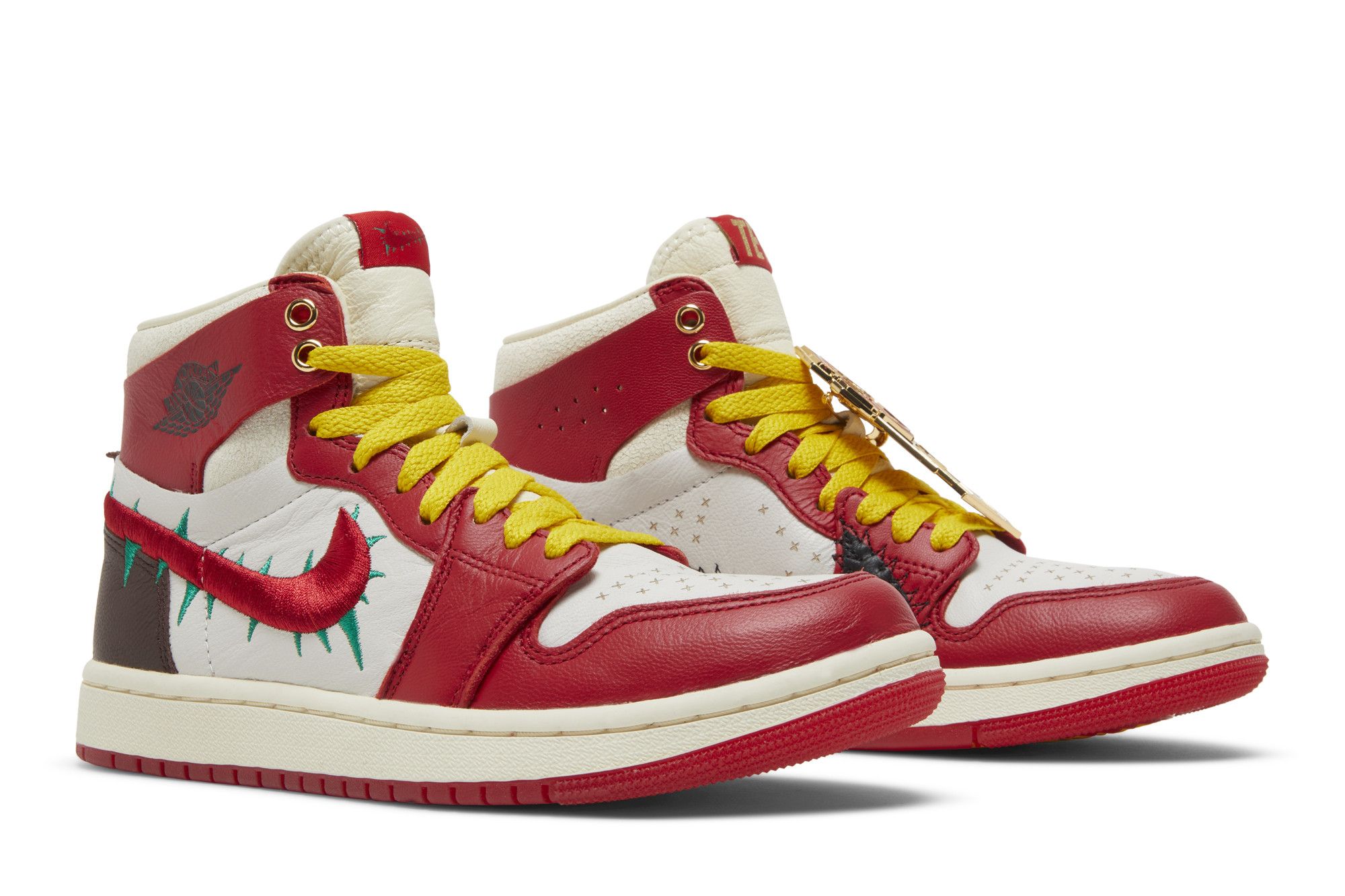 Teyana Taylor×Nike WMNS AirJordan1 Air Jordan 1 Zoom CMFT 2 x Teyana Taylor 'Gym Red' (FJ0604