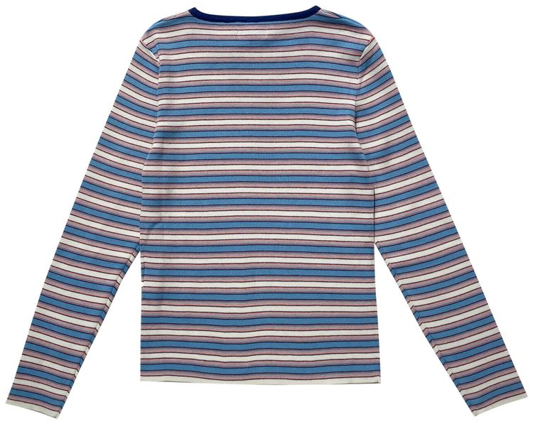 ERL Striped Crewneck Blue
