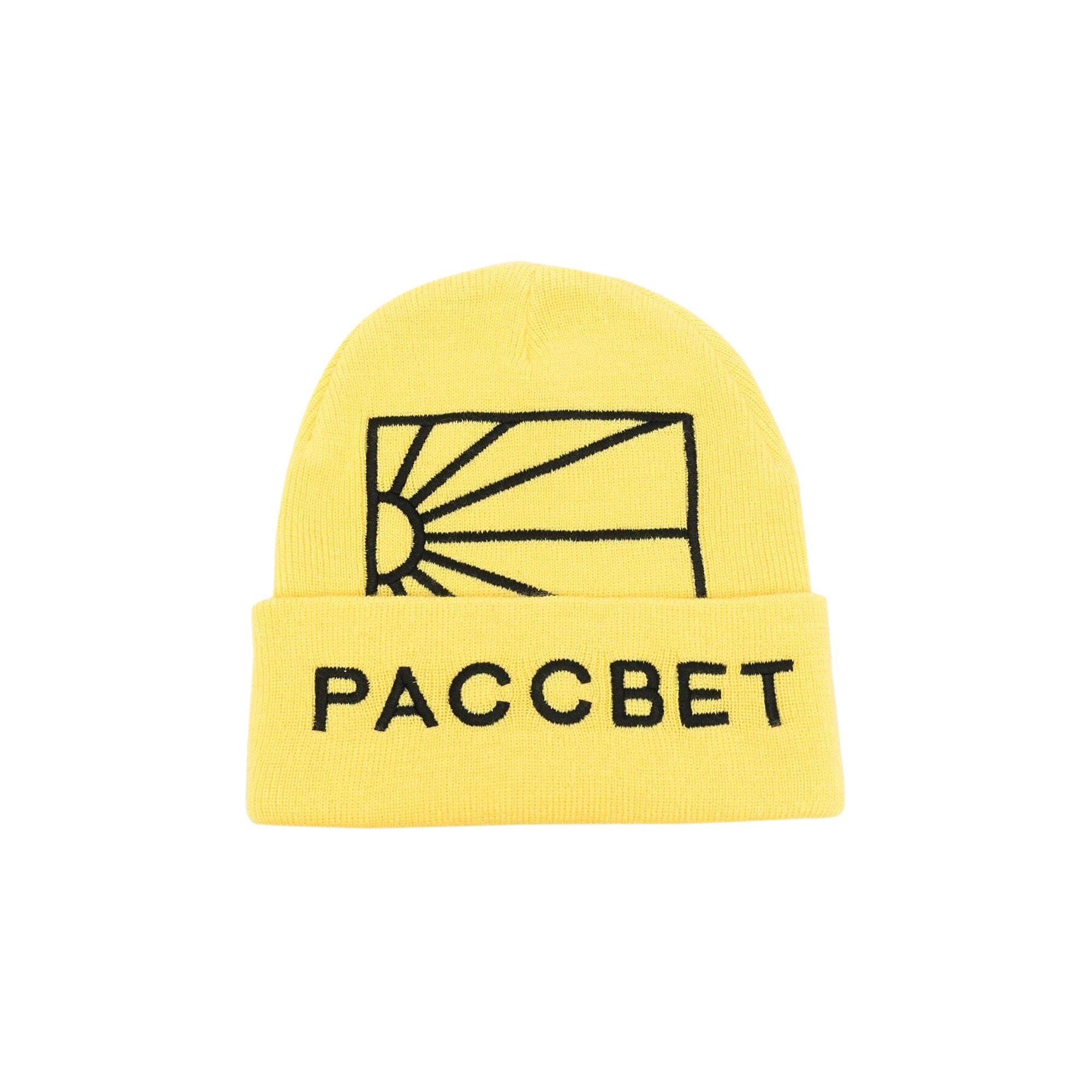 Rassvet x PACCBET Big Logo Beanie 'Yellow'