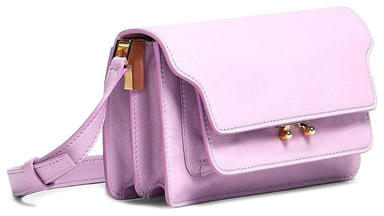 Marni Trunk Bag Pink Purple