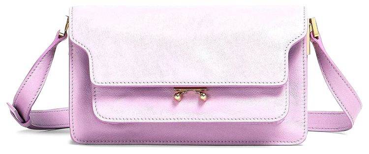 Marni Trunk Bag Pink Purple