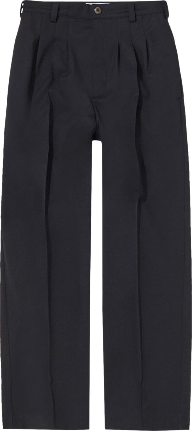 Kiko Kostadinov Kreuk Tailored Pants 'Crow Black'