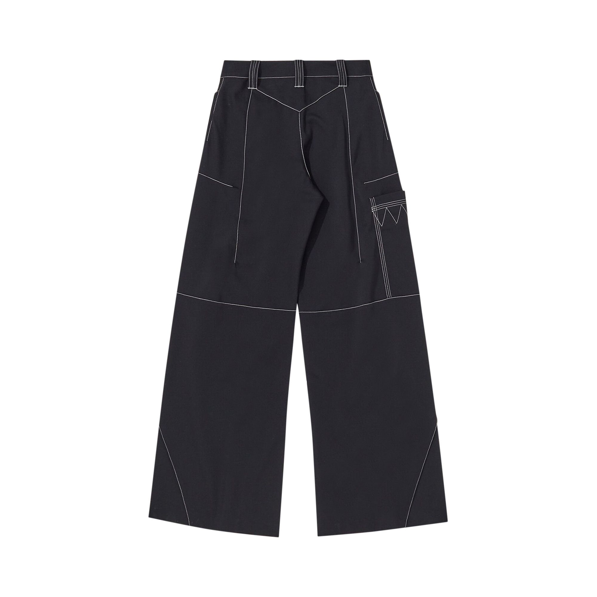 Buy Kiko Kostadinov Angled Pants 'Muted Black' - KKWSS23T01 1 MUTE | GOAT