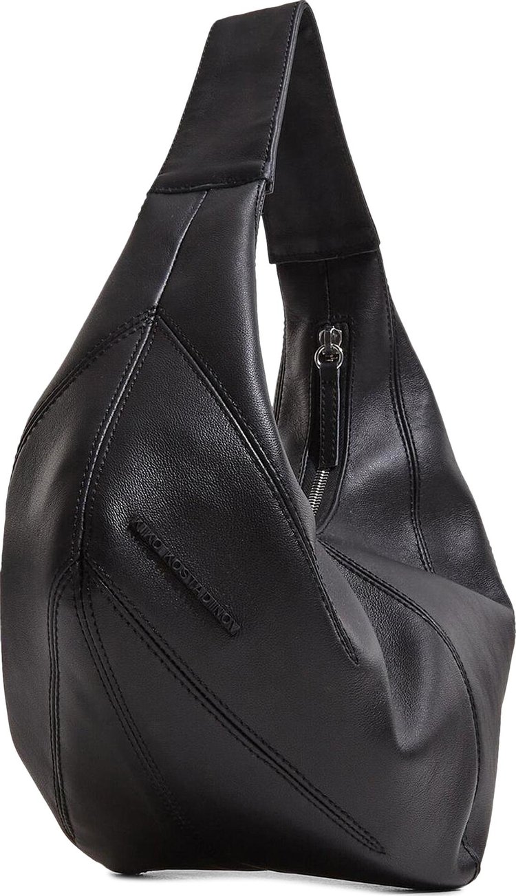 Kiko Kostadinov Bugle Hobo Bag Black