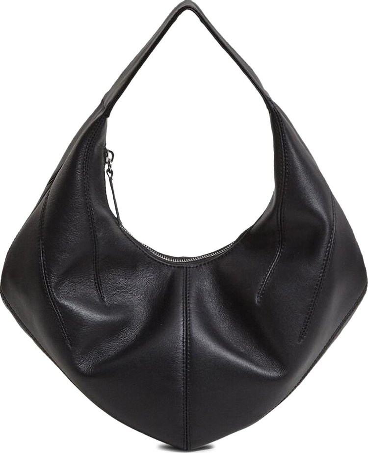 Kiko Kostadinov Bugle Hobo Bag Black