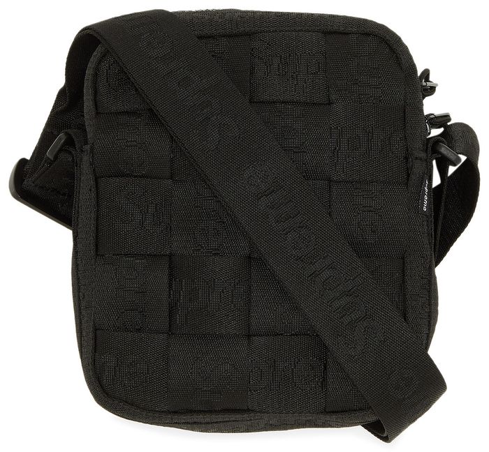 Buy Supreme Woven Shoulder Bag 'Black' SS23B28 BLACK GOAT