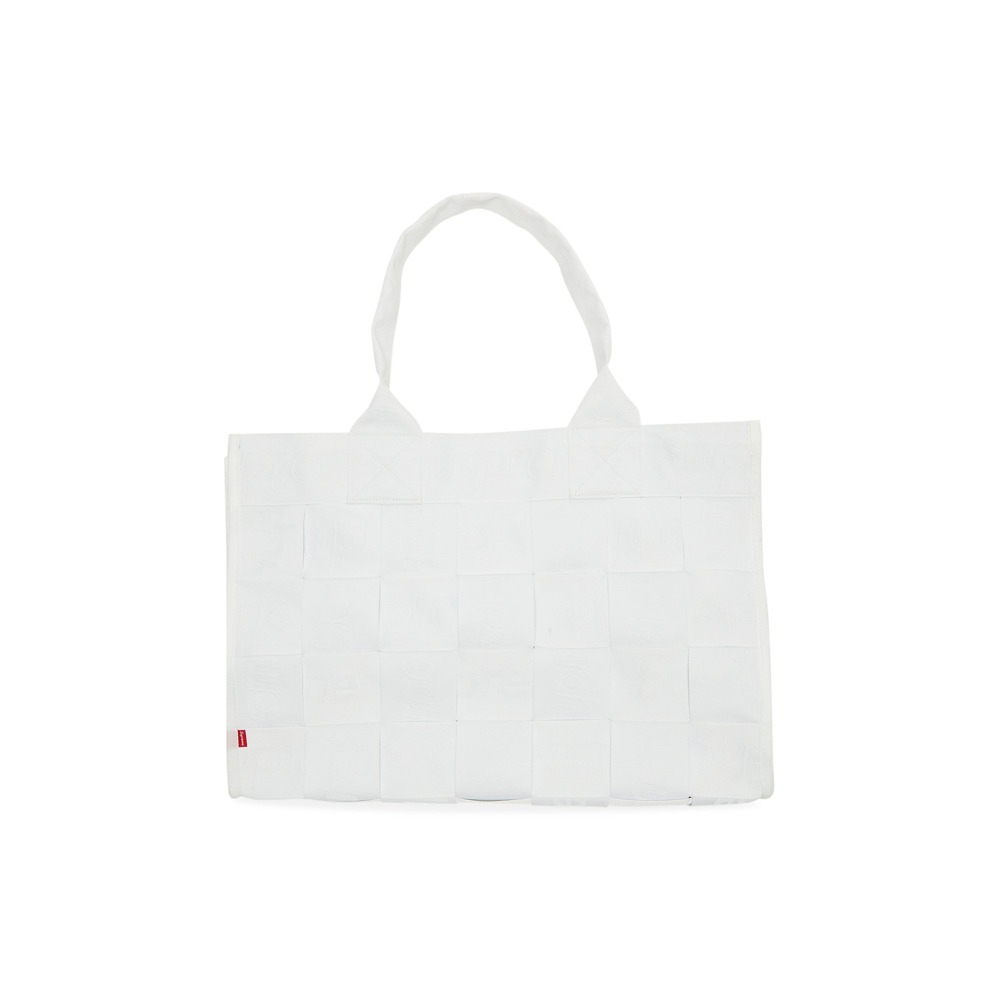 Supreme Woven Large Tote Bag 'White'