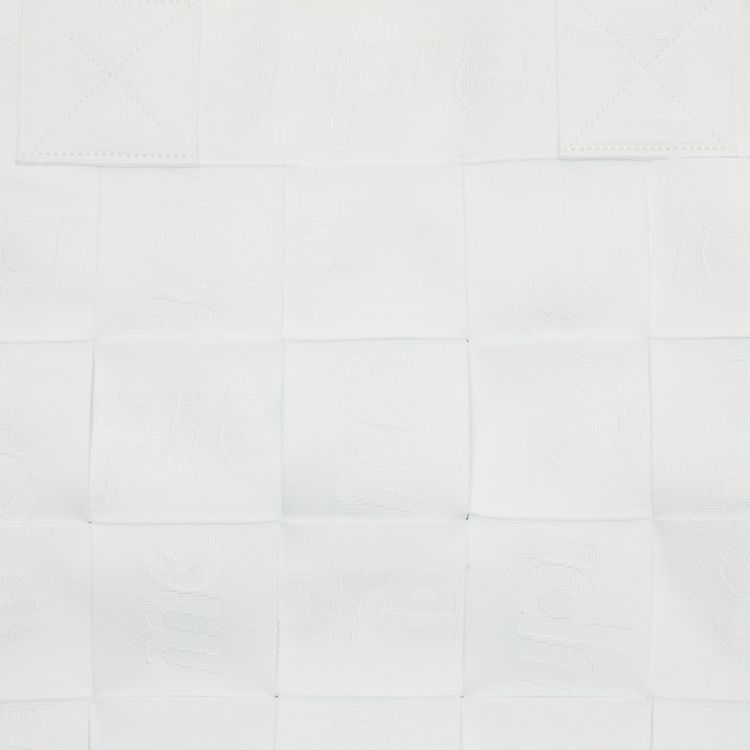 Supreme Woven Large Tote Bag White